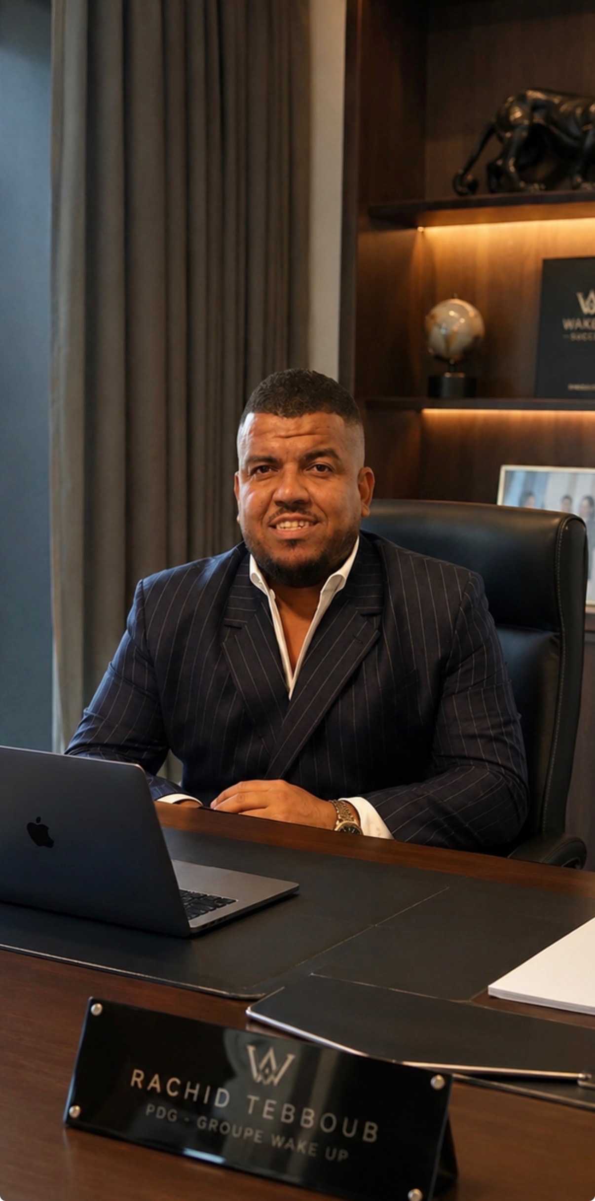 Rachid Tebboub, Président Directeur Général de Wake Up Success