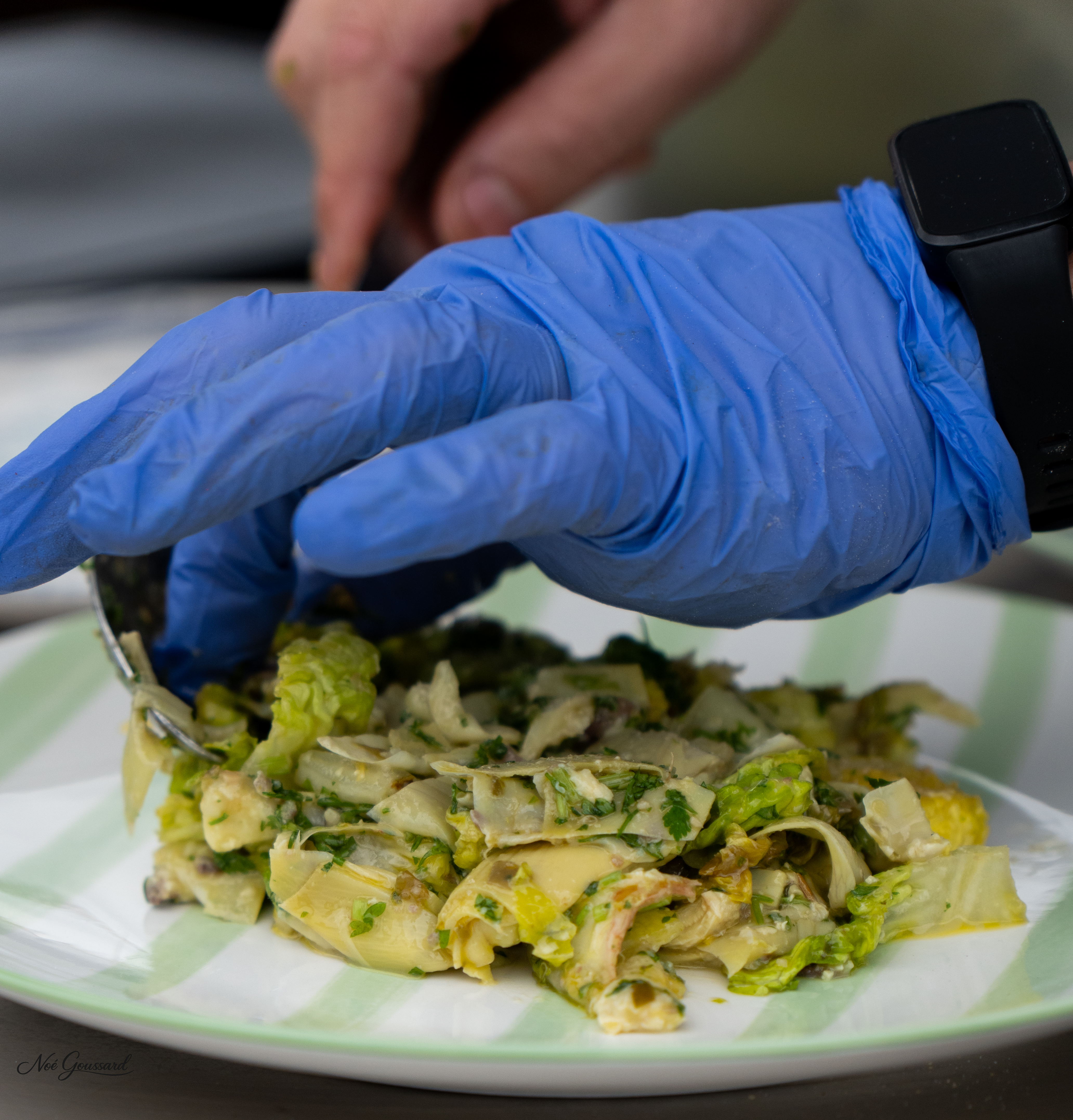 Photographie culinaire au Grand Hôtel Bellevue – création de plat gastronomique par MineMedia Lille